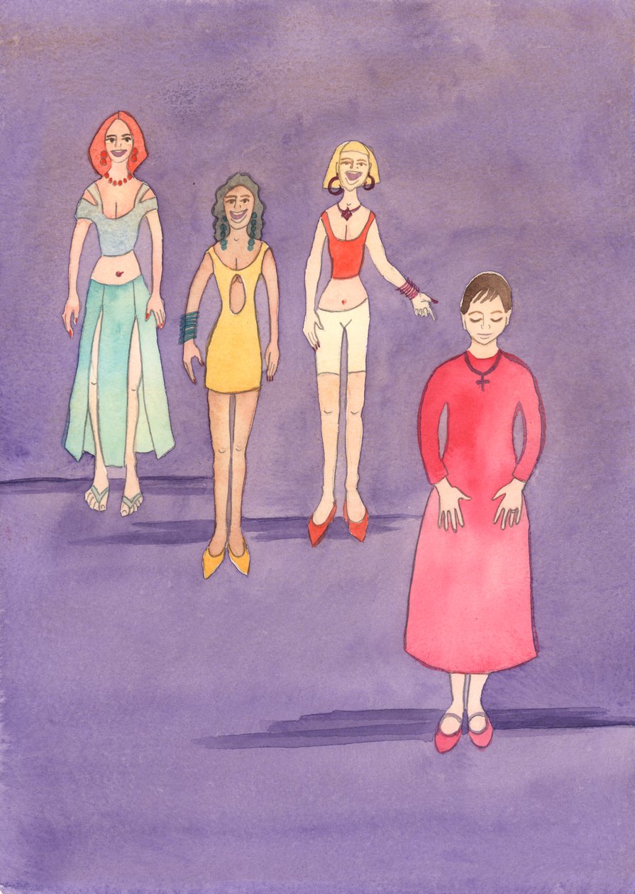 The Lord invites women to dress in a modest way, as suggested in the Holy Scriptures, and so help foster chastity in themselves and in others by Elizabeth Wang