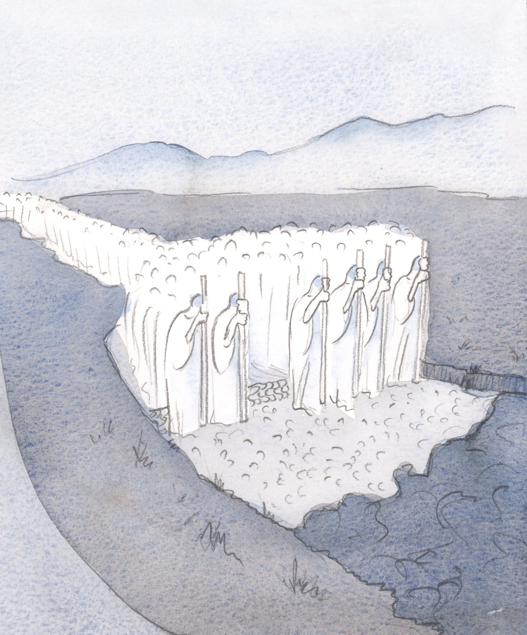 The Tradition is a firm road; it had been made through rough ground by the army of believers, united in marking and building. by Elizabeth Wang