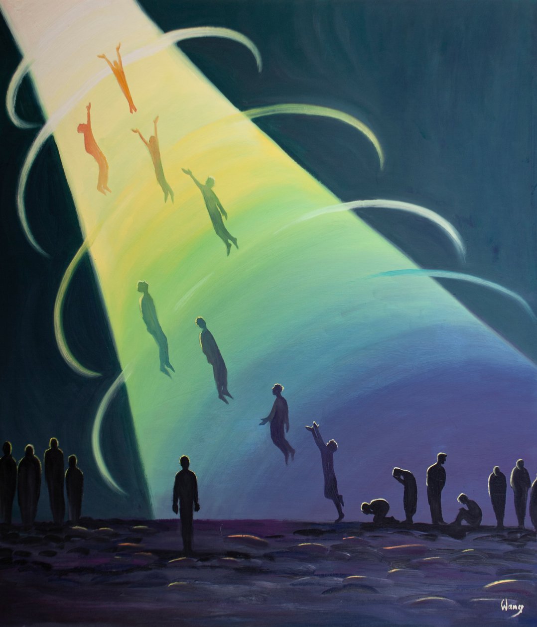 The souls of Purgatory are drawn into God