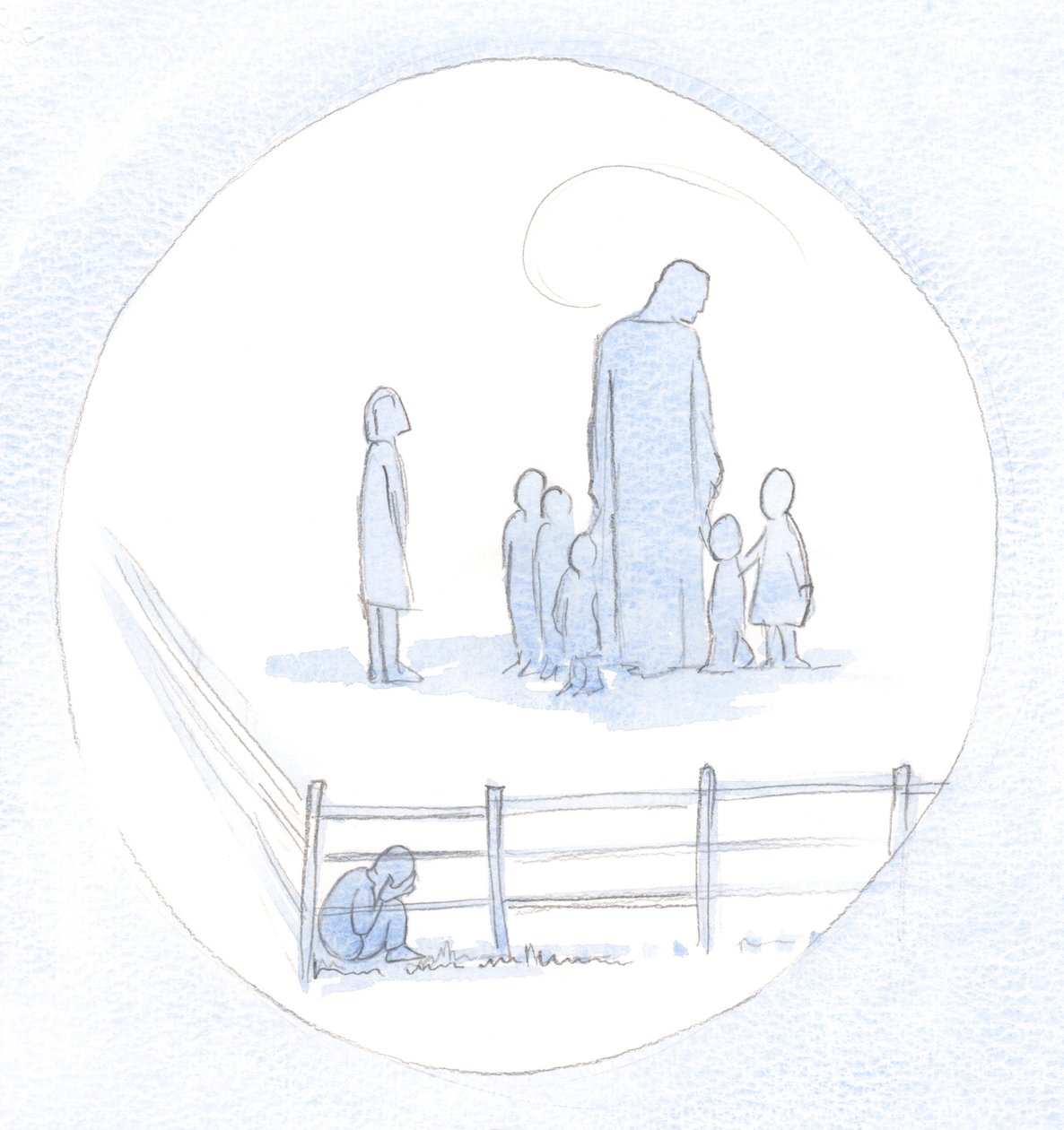 The tearful child who stayed in a corner not only lacked confidence, but lacked trust; it was self-engrossed; and so it is with us, in the spiritual life, if we are self-centred by Elizabeth Wang
