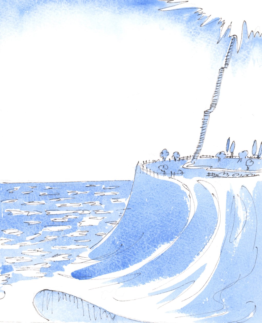 Living independent of God is like being on melting ice by Elizabeth Wang