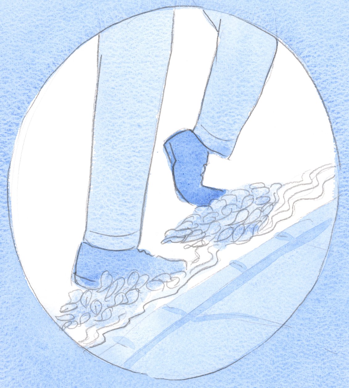 Though some would hide the evidence - just as blood flows from a wounded body, so a 