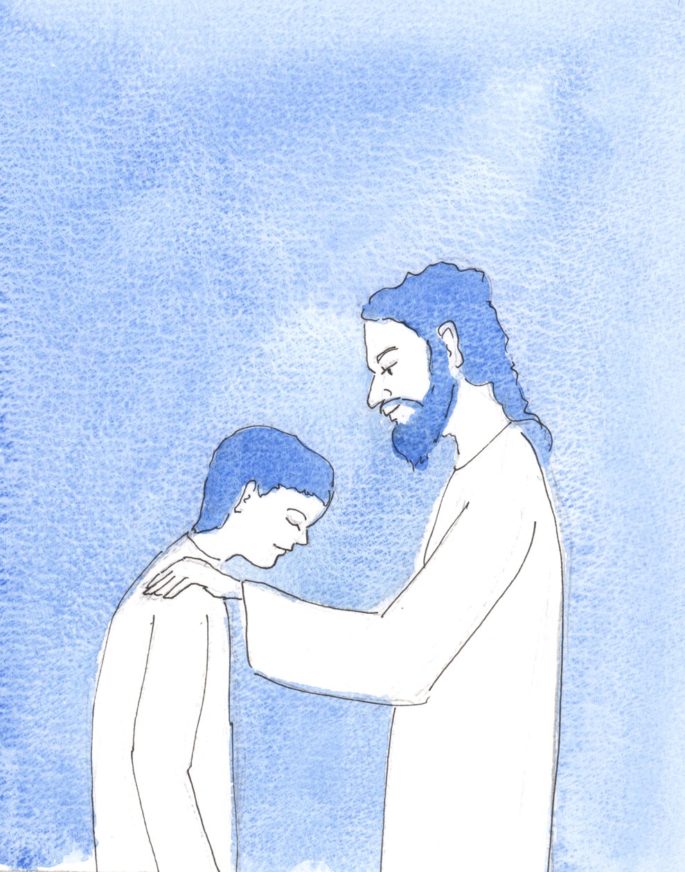 Through Baptism, a person is brought into a special relationship with Christ, 2004 by Elizabeth Wang