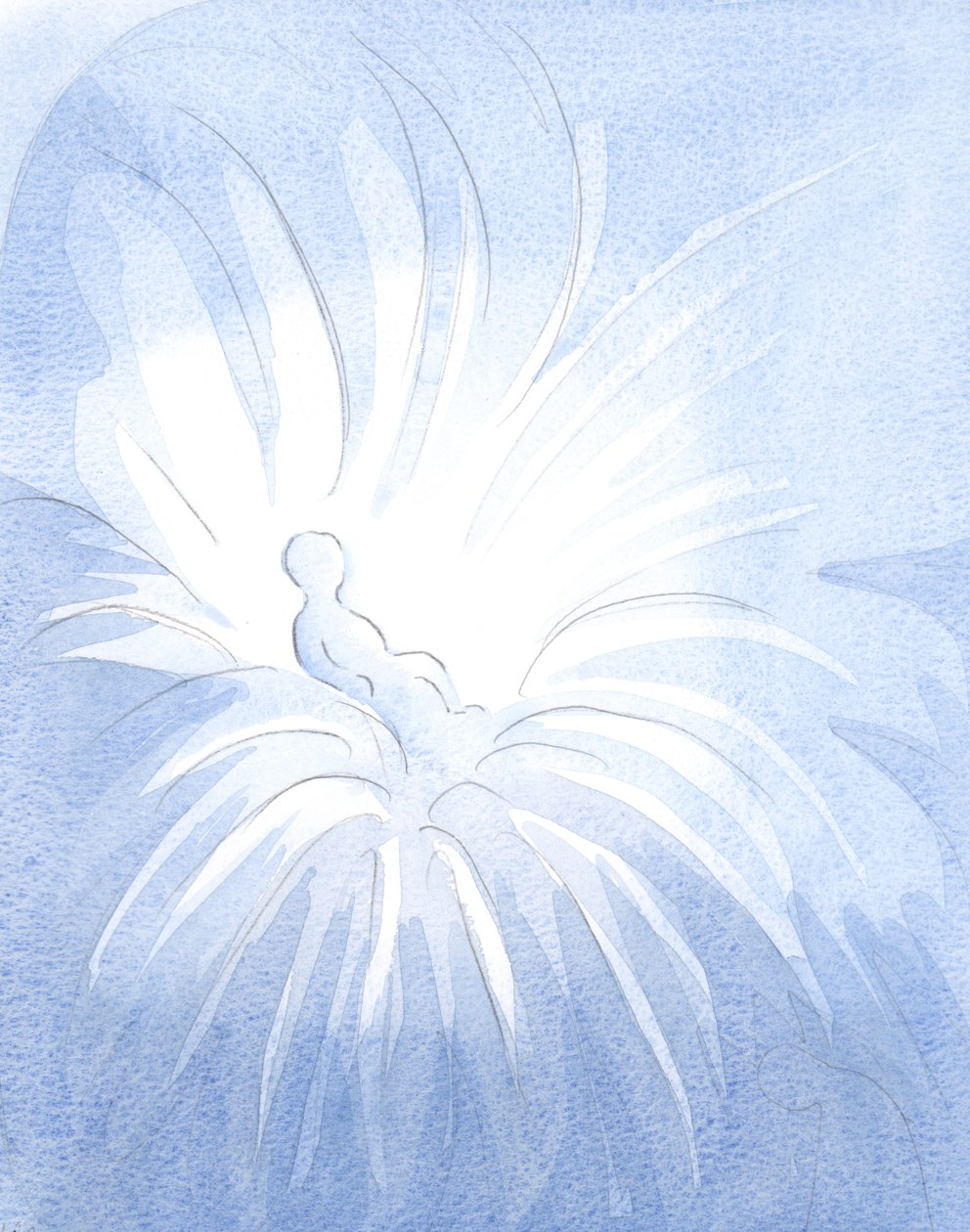 Through baptism Divine Life is poured into a child