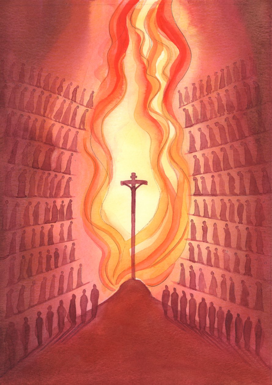 Through the Mass, every generation of God