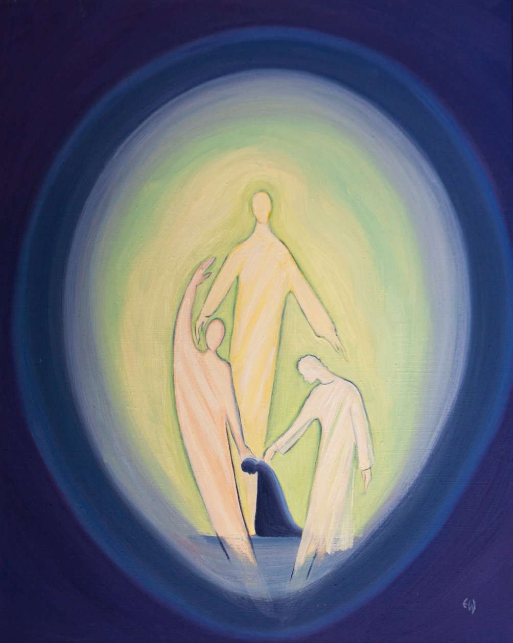 We love and adore the Three Divine Persons within our souls, when we live in a state of grace by Elizabeth Wang