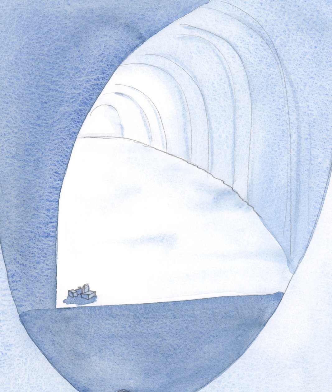 What a vast space - as it were - is the soul which has been prepared by God. When personal needs are small, thousands may shelter by Elizabeth Wang