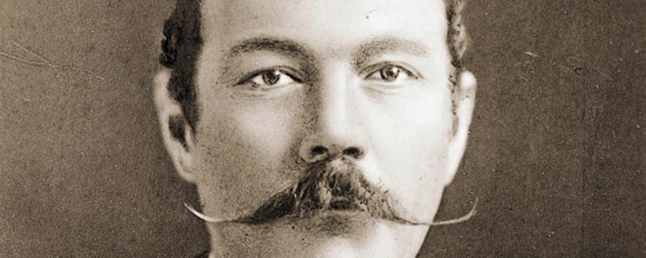 Portrait of Sir Arthur Conan Doyle by Elliott and Fry Photography Studio