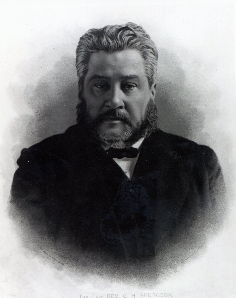 Reverend Charles Haddon Spurgeon, after a photograph by Elliot and Fry by Elliott und Fry Studio