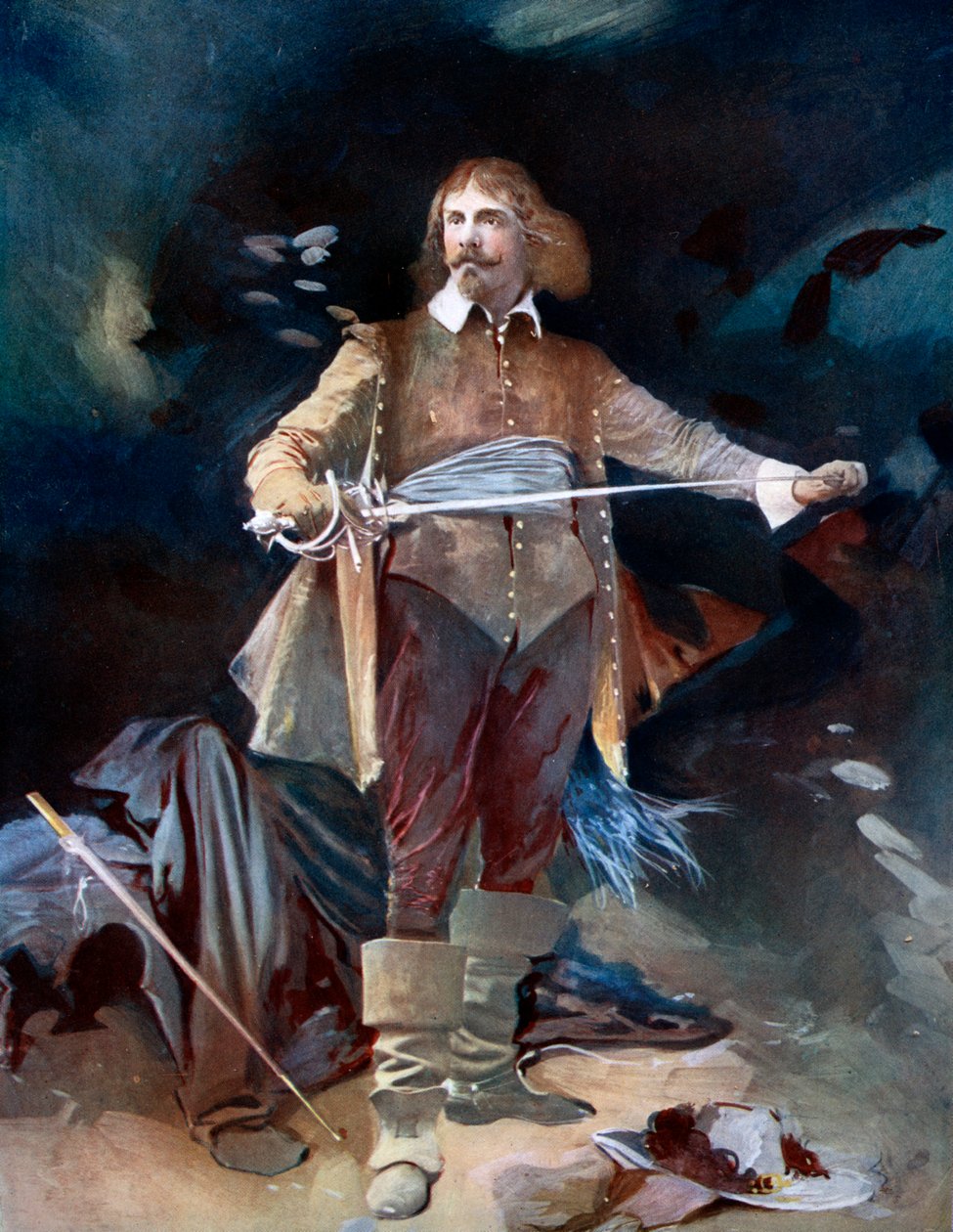 Herbert Waring in Under the Red Robe, c1902 by Ellis and Walery
