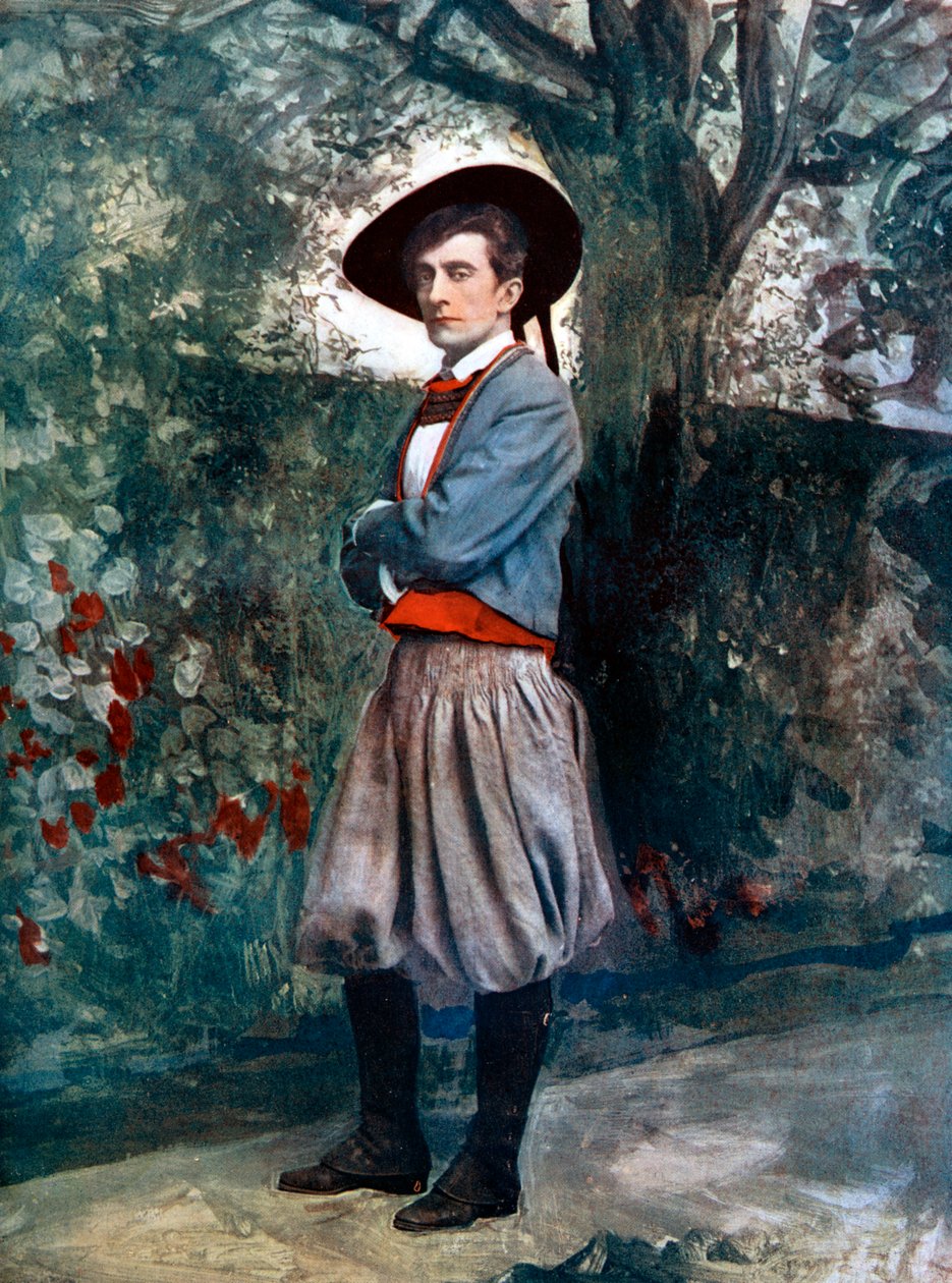 Sir Johnston Forbes-Robertson in The Sacrament of Judas, c1902 by Ellis and Walery
