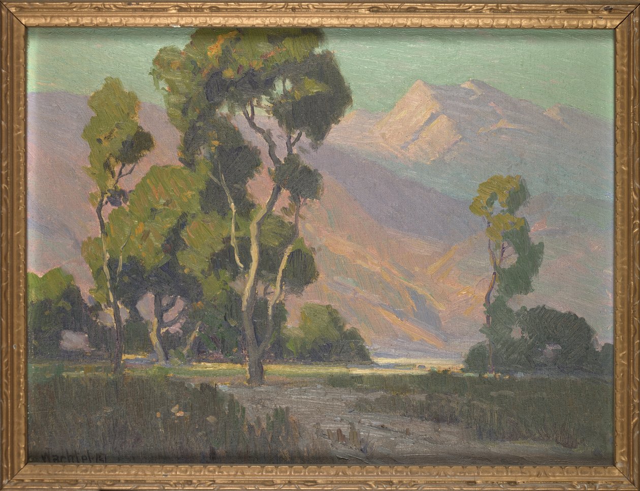 California landscape by Elmer Wachtel