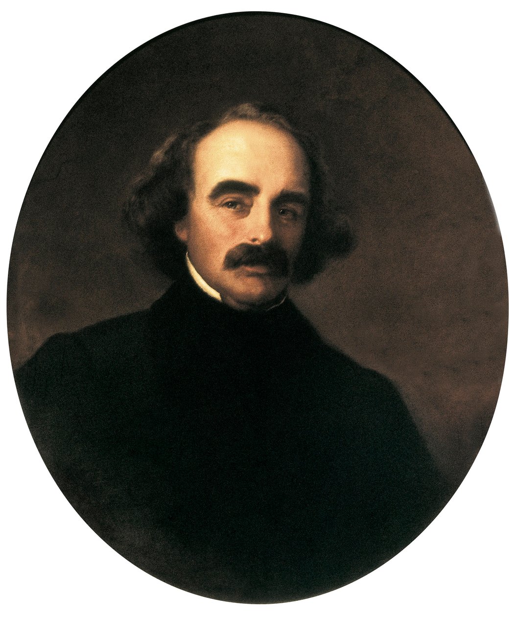 Portrait of Nathaniel Hawthorne by Emanuel Gottlieb Leutze