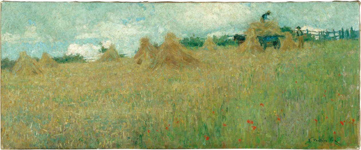 The Cornfield by Emanuel Phillips Fox