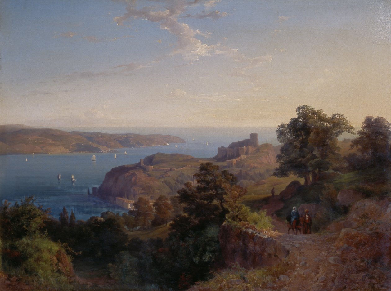 The Mouth of the Bosphorus (Yoros Castle) by Emanuel Stöckler