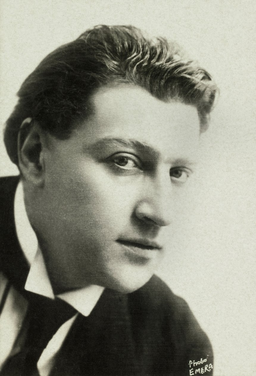 Portrait of Sacha Guitry by Emera