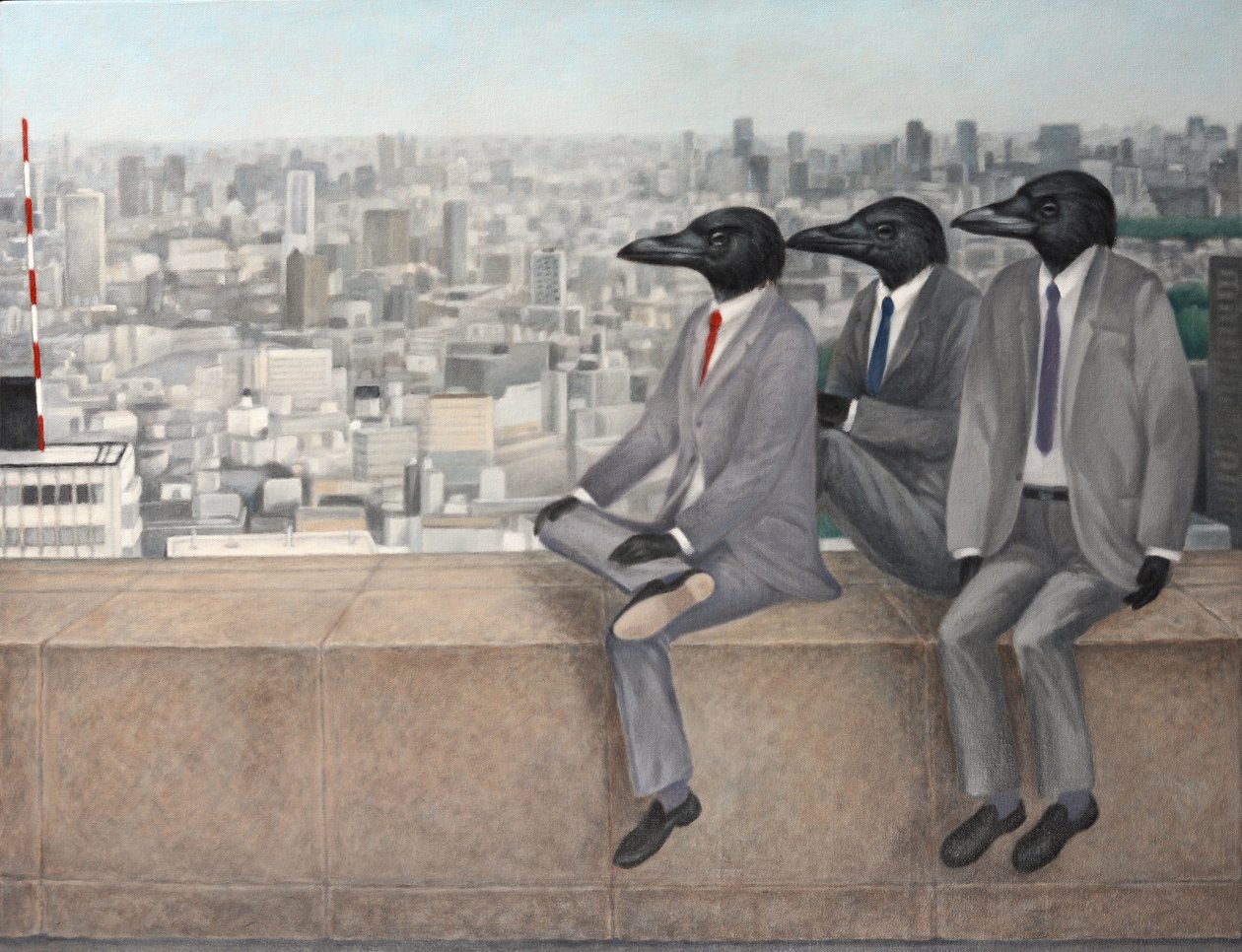 Three Crow, 2010 by Emiko Aida