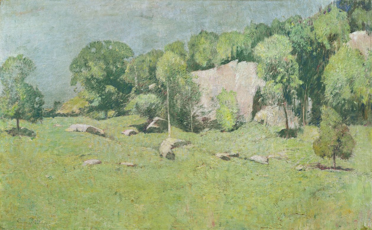 Godwins Ridge, Greenwich, Connecticut, 1912 by Emil Carlsen