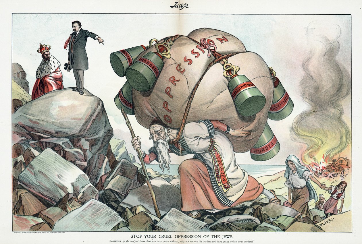 Stop Your Cruel Oppression of the Jews by Emil Flohri
