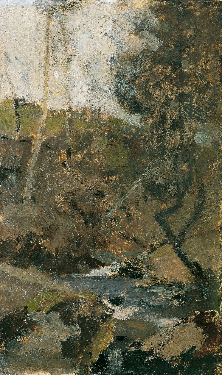 Stream in the Vienna Woods by Emil Jakob Schindler