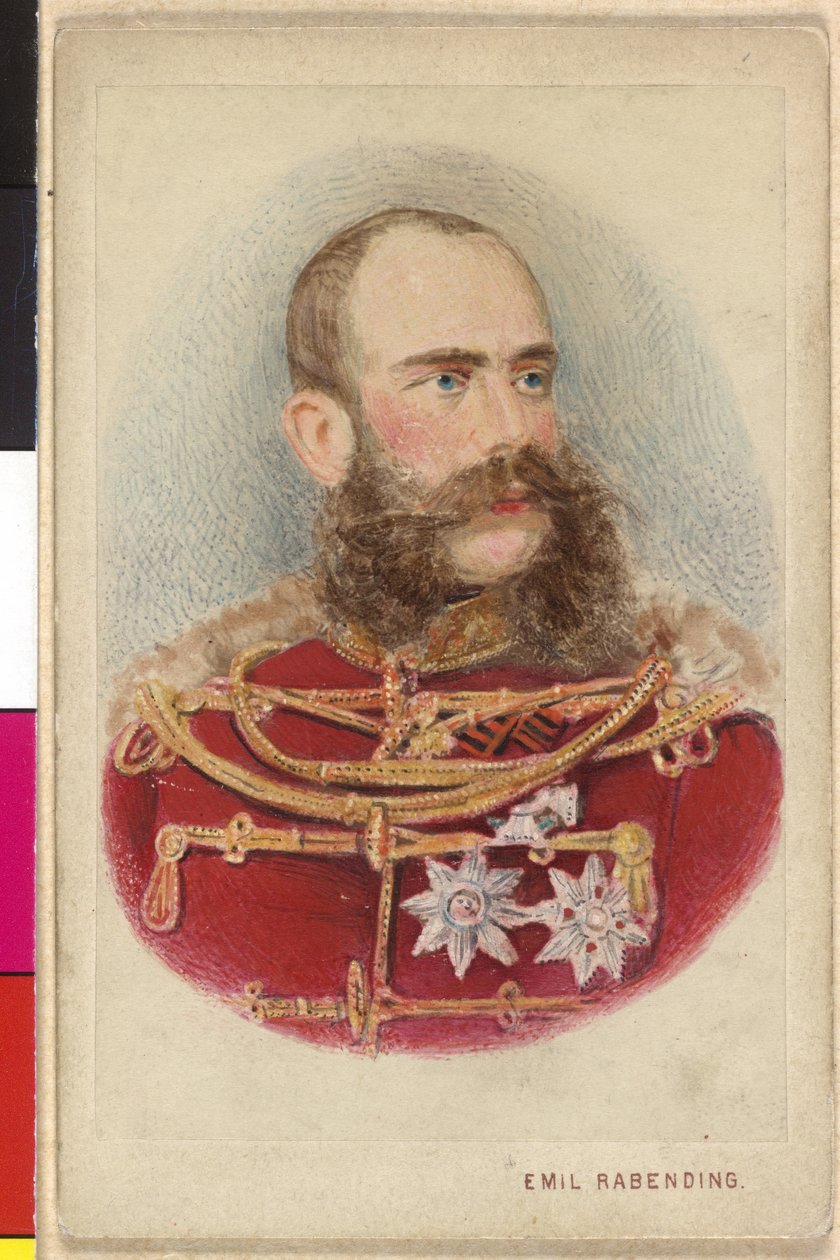 Emperor of Austria Franz Joseph I by Emil Rabending