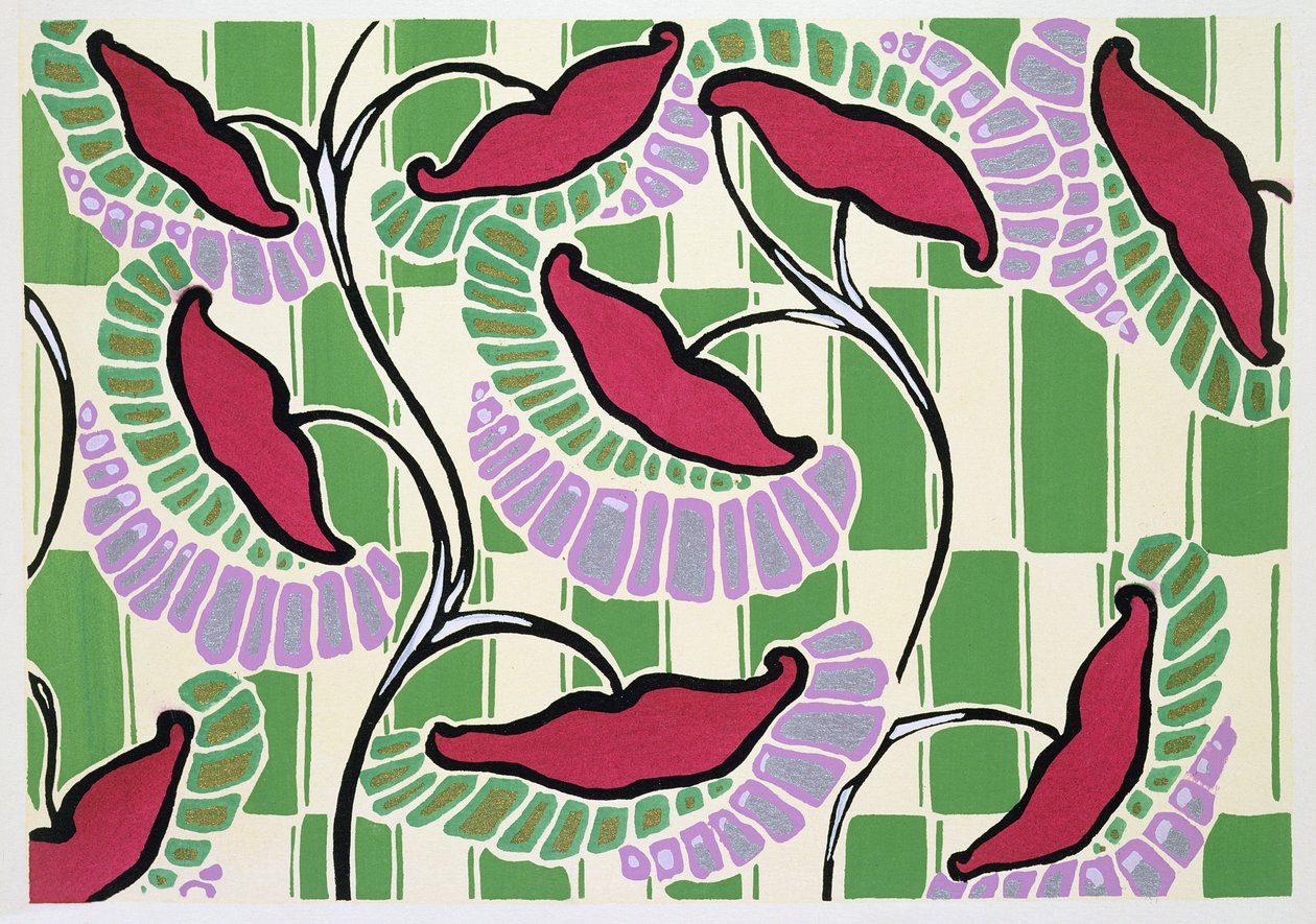 Floral design motif from 