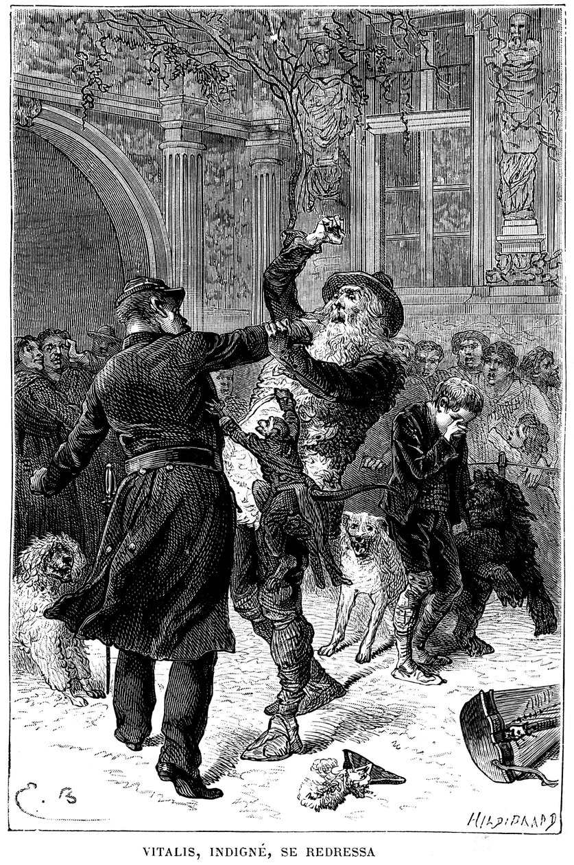 Illustration of Emile Bayard for Hector Malot
