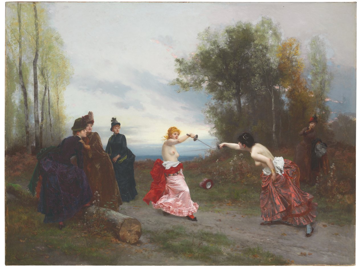The Duel by Emile Antoine Bayard