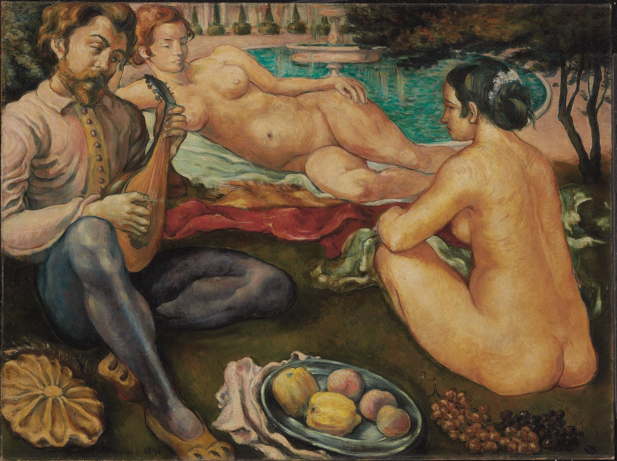 Court of Love by Emile Bernard