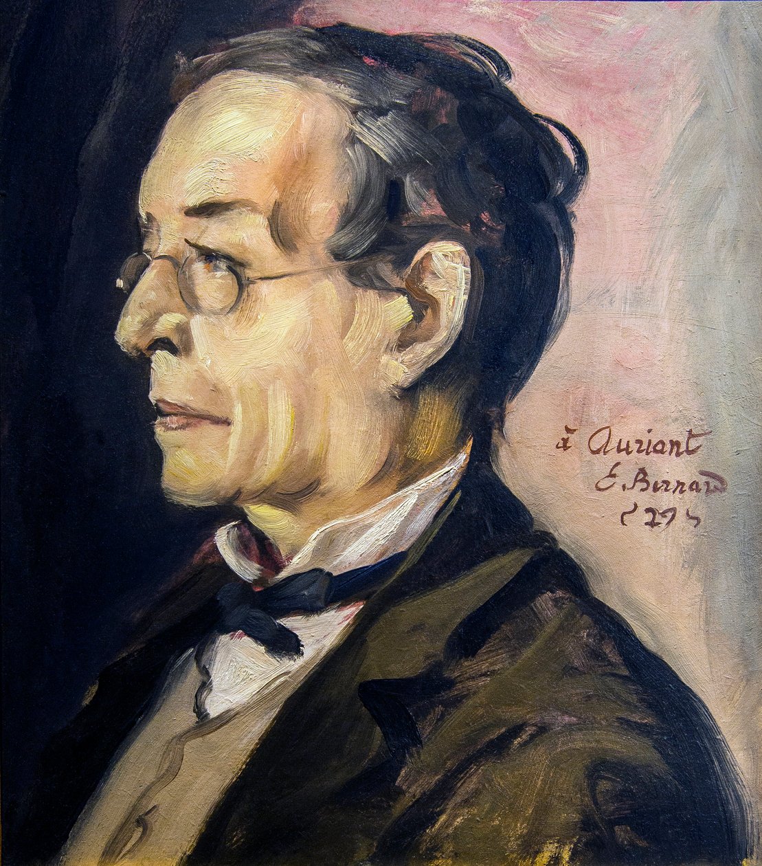 Portrait of Paul Leautaud, writer and columnist. Painting by Emile BERNARD - Musee Calvet, Avignon by Emile Bernard
