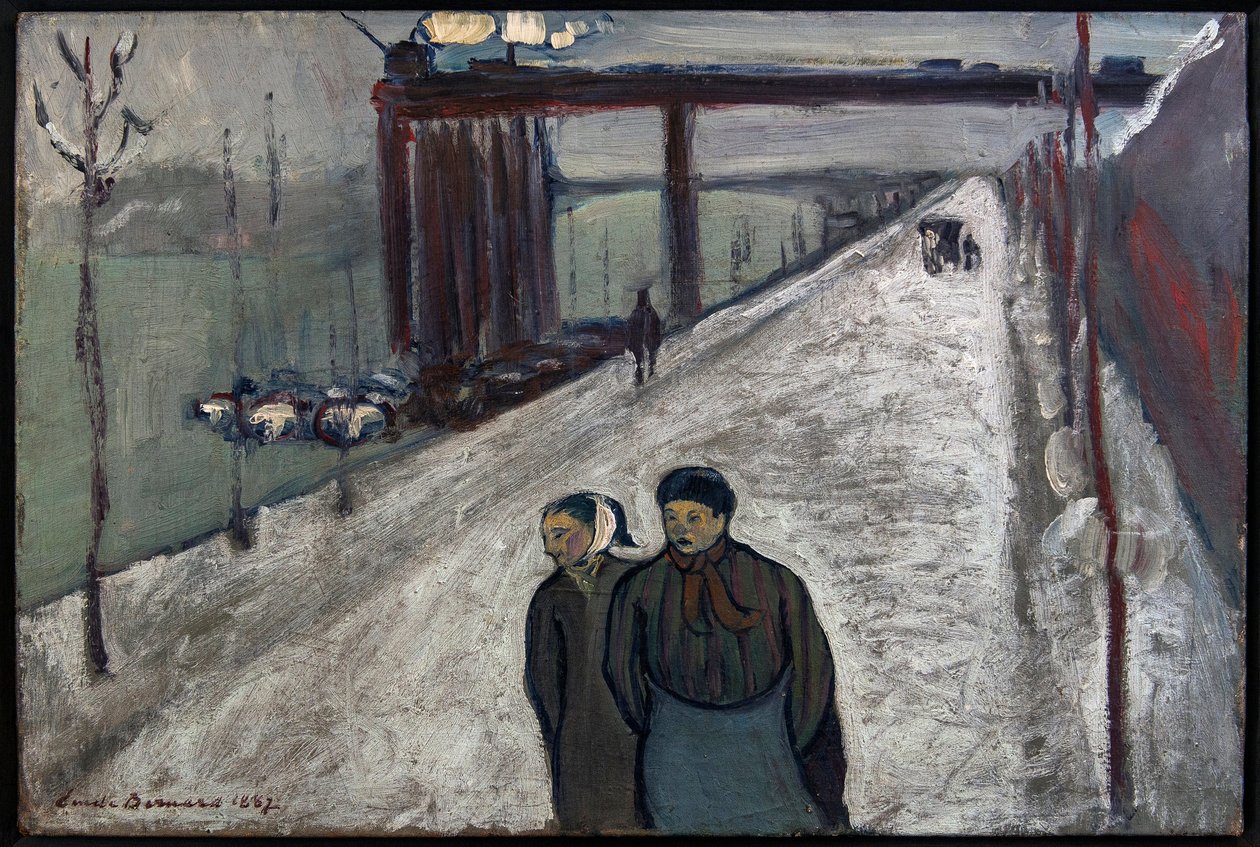 Quai de Clichy - 1887 by Emile Bernard