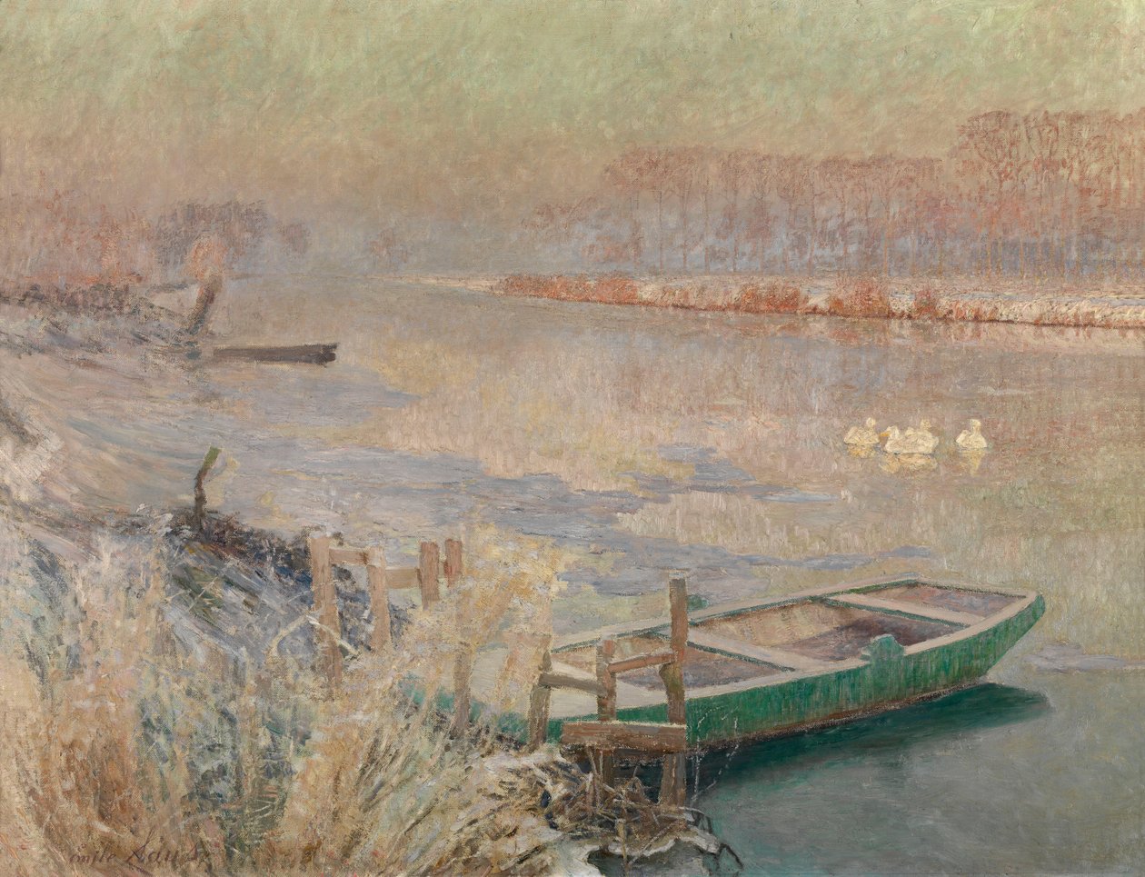 Winter by Emile Claus