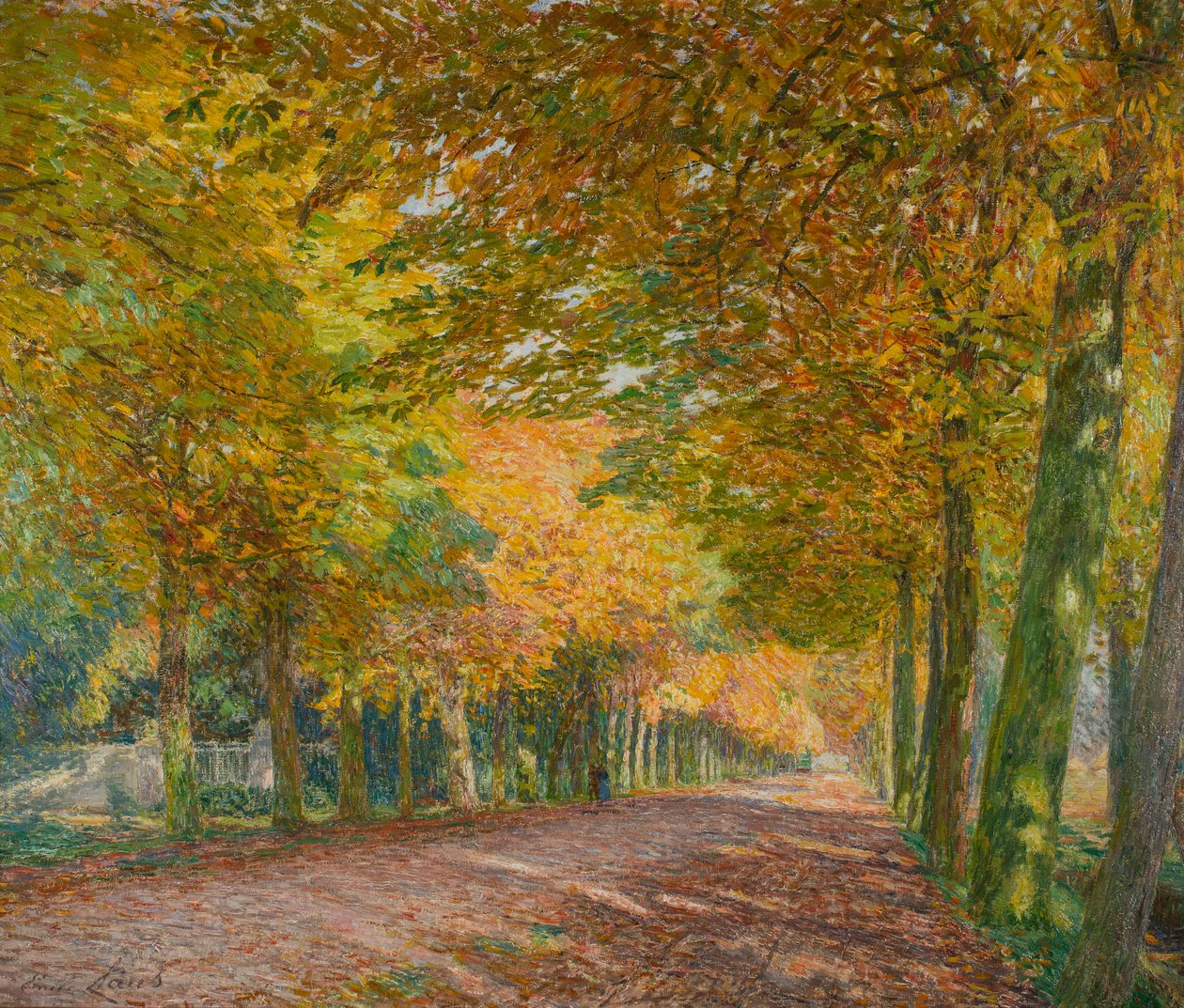 Sunny Avenue by Emile Claus