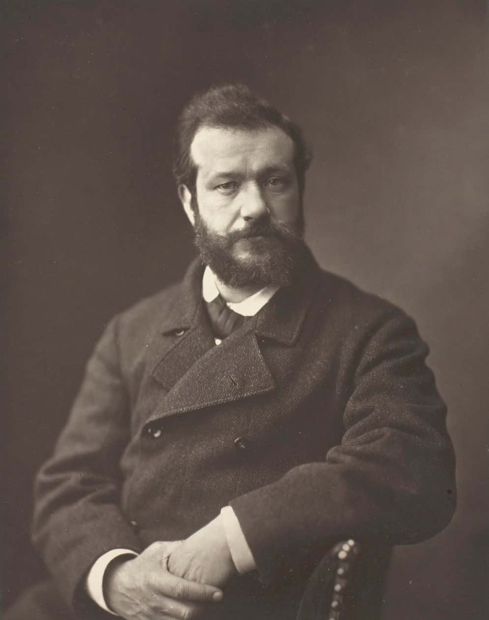 Félix Henri Bracquemond, French Painter and Printmaker by Emile Courtin