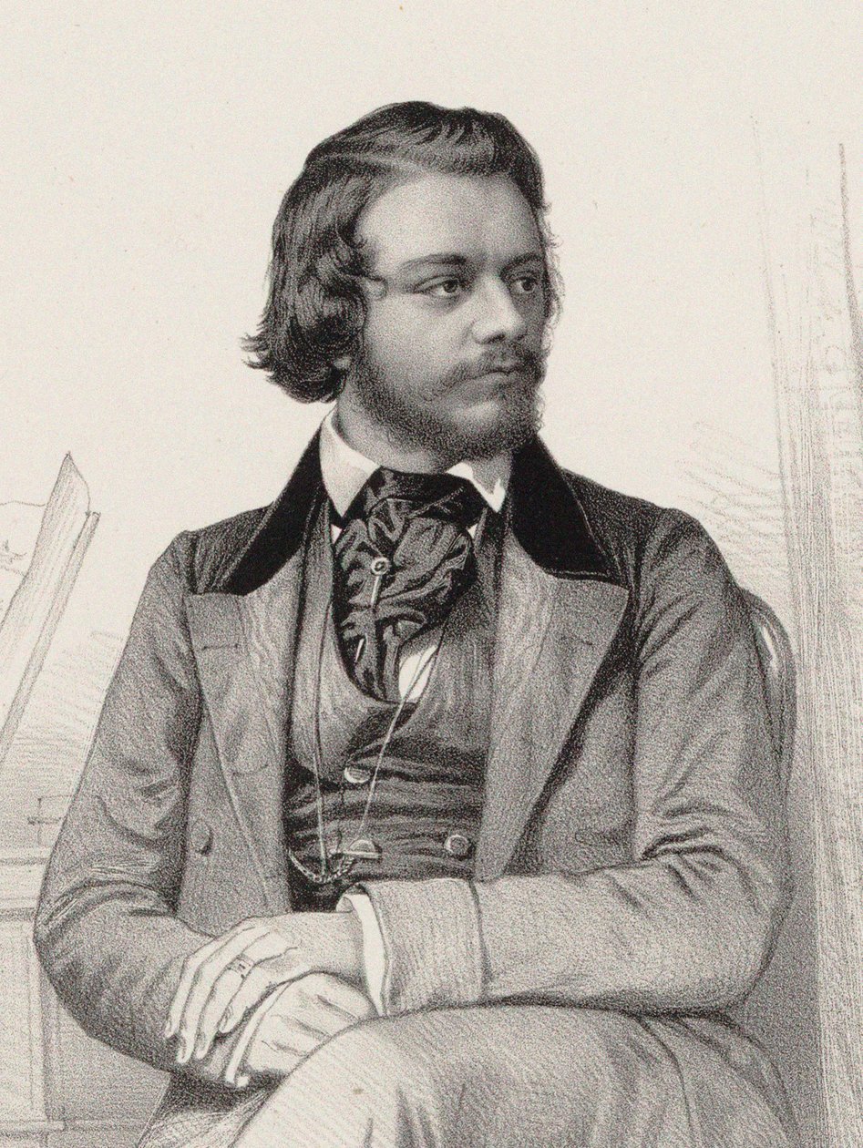 Portrait of the Pianist and Composer Theodor Leschetizky by Emile Desmaisons