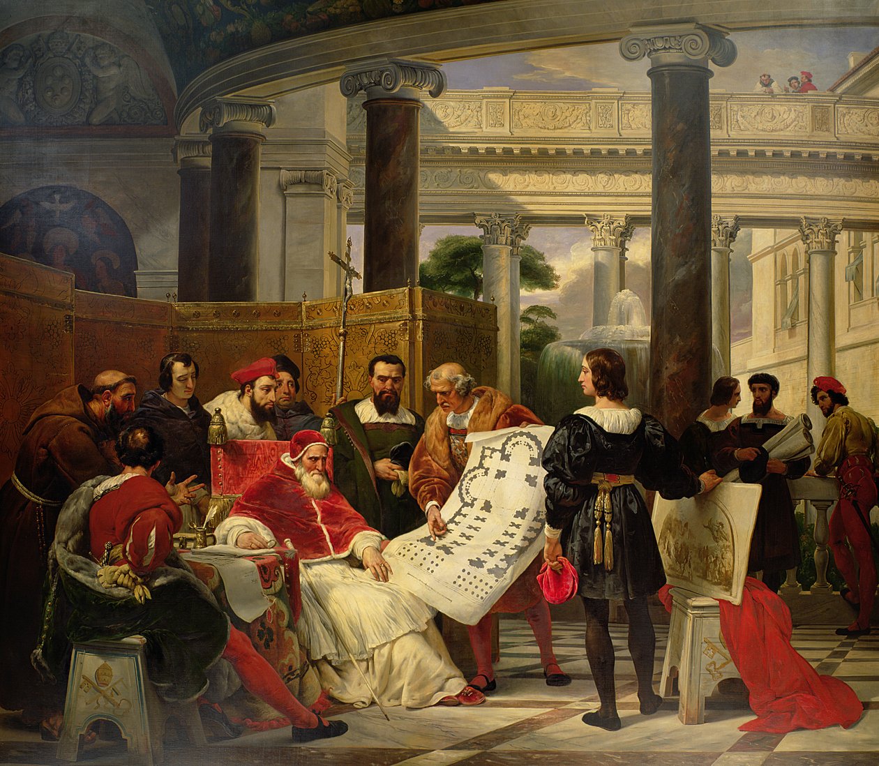 The History of Rome in Painting: Caracciolo, Maria Theresa
