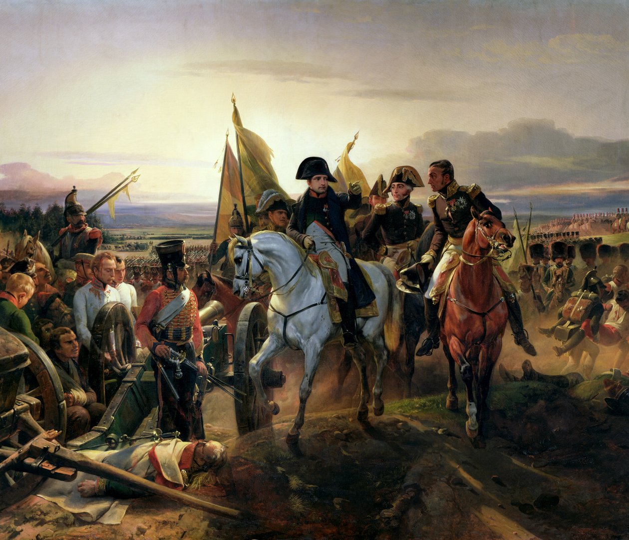 The Battle of Friedland, 14th June 1807 by Emile Jean Horace Vernet