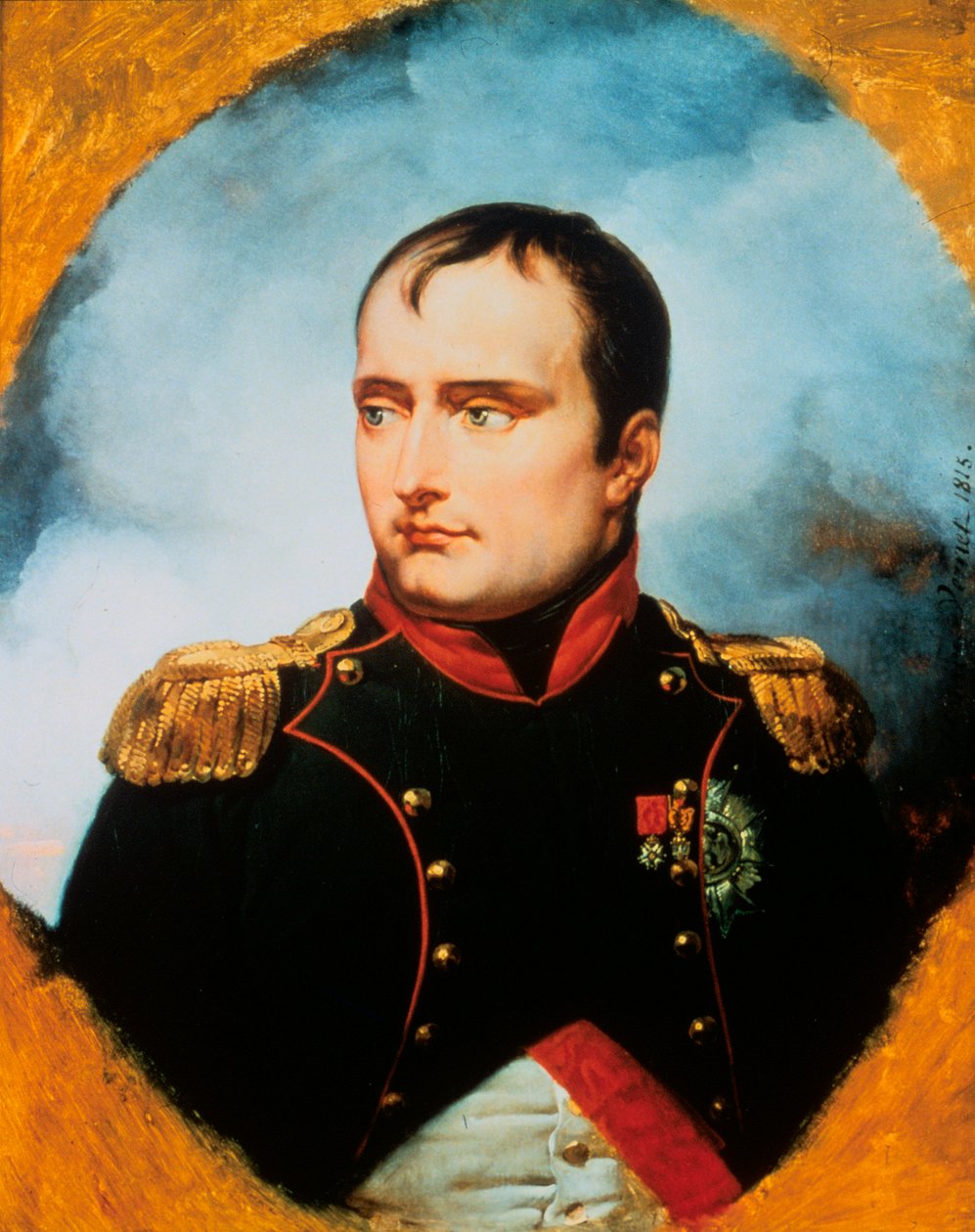 The Emperor Napoleon I, 1815 by Emile Jean Horace Vernet