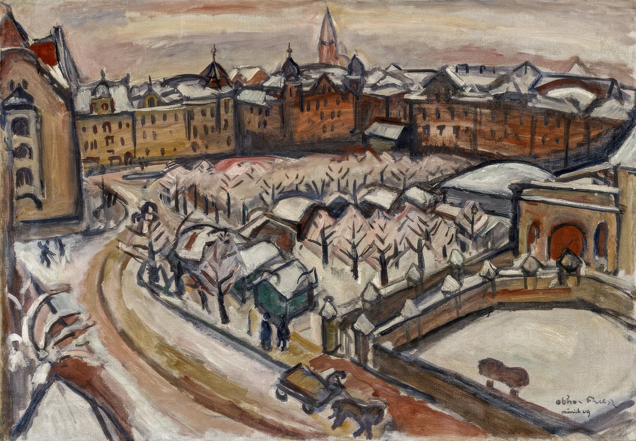 Snow in Munich by Emile Othon Friesz