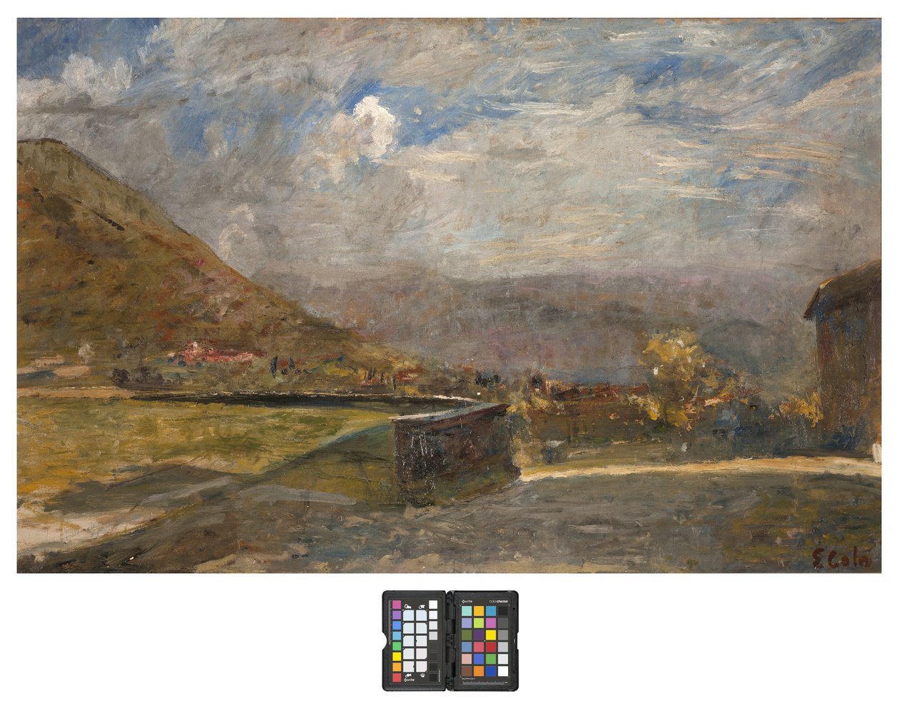 Hills in Brianza by Emilio Gola