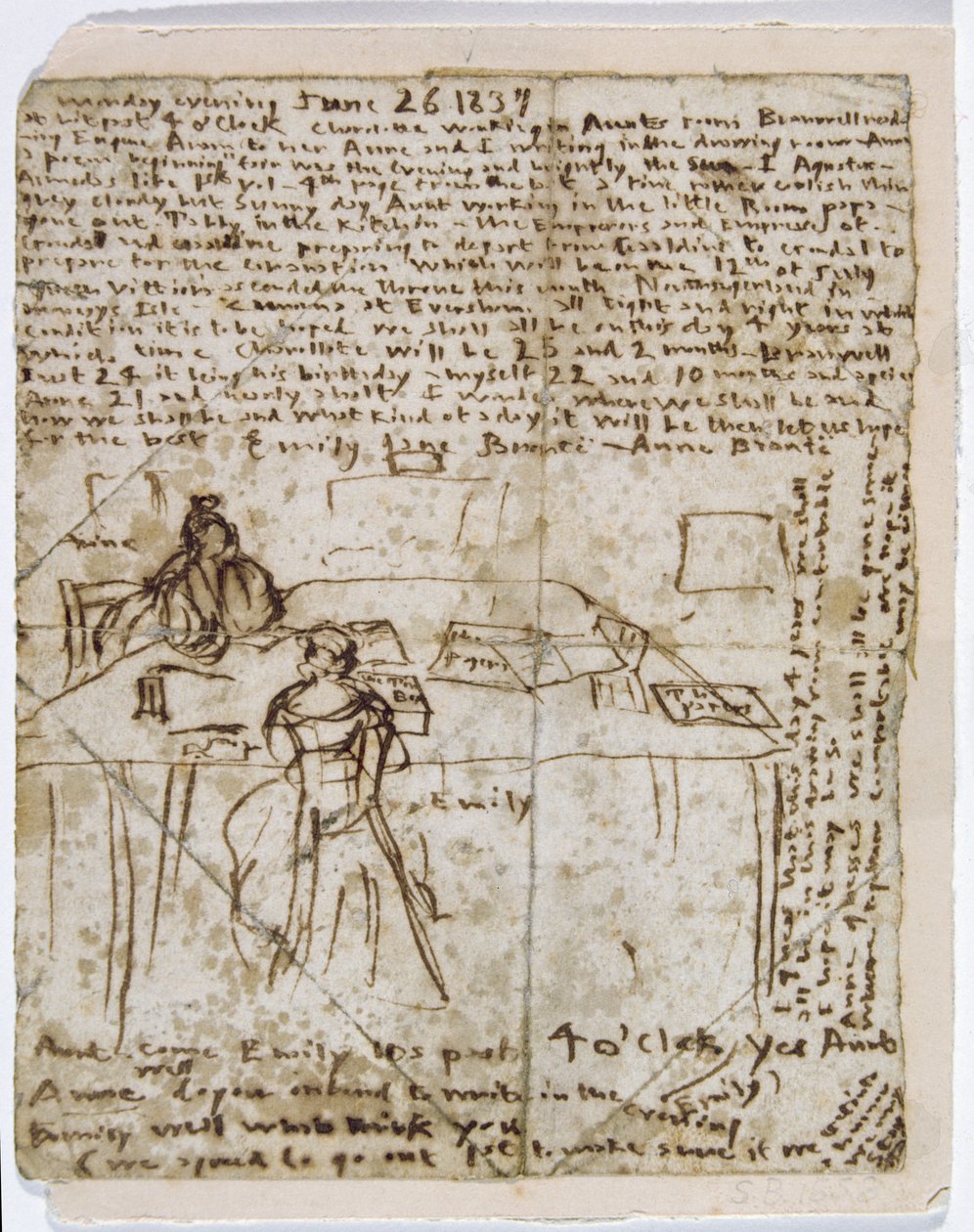 Diary paper by Emily Bronte