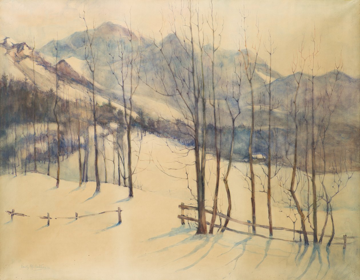 In the Bernese Oberland by Emily Murray Paterson