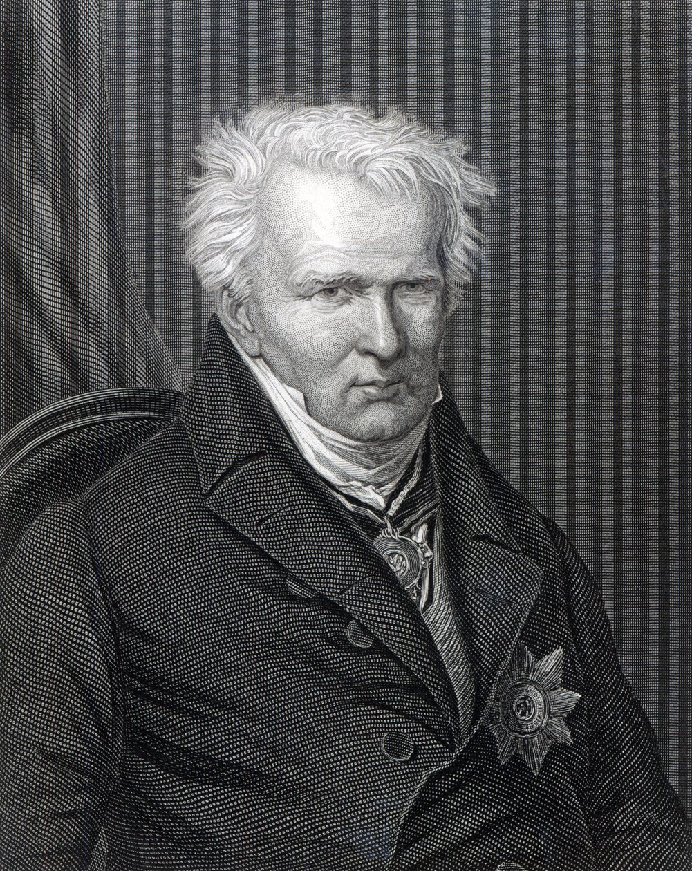 Alexander von Humboldt, engraved by C. Cook by Emma Gaggiotti Richards