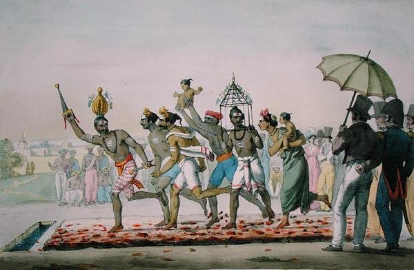 Fire Walking Festival, India, from 