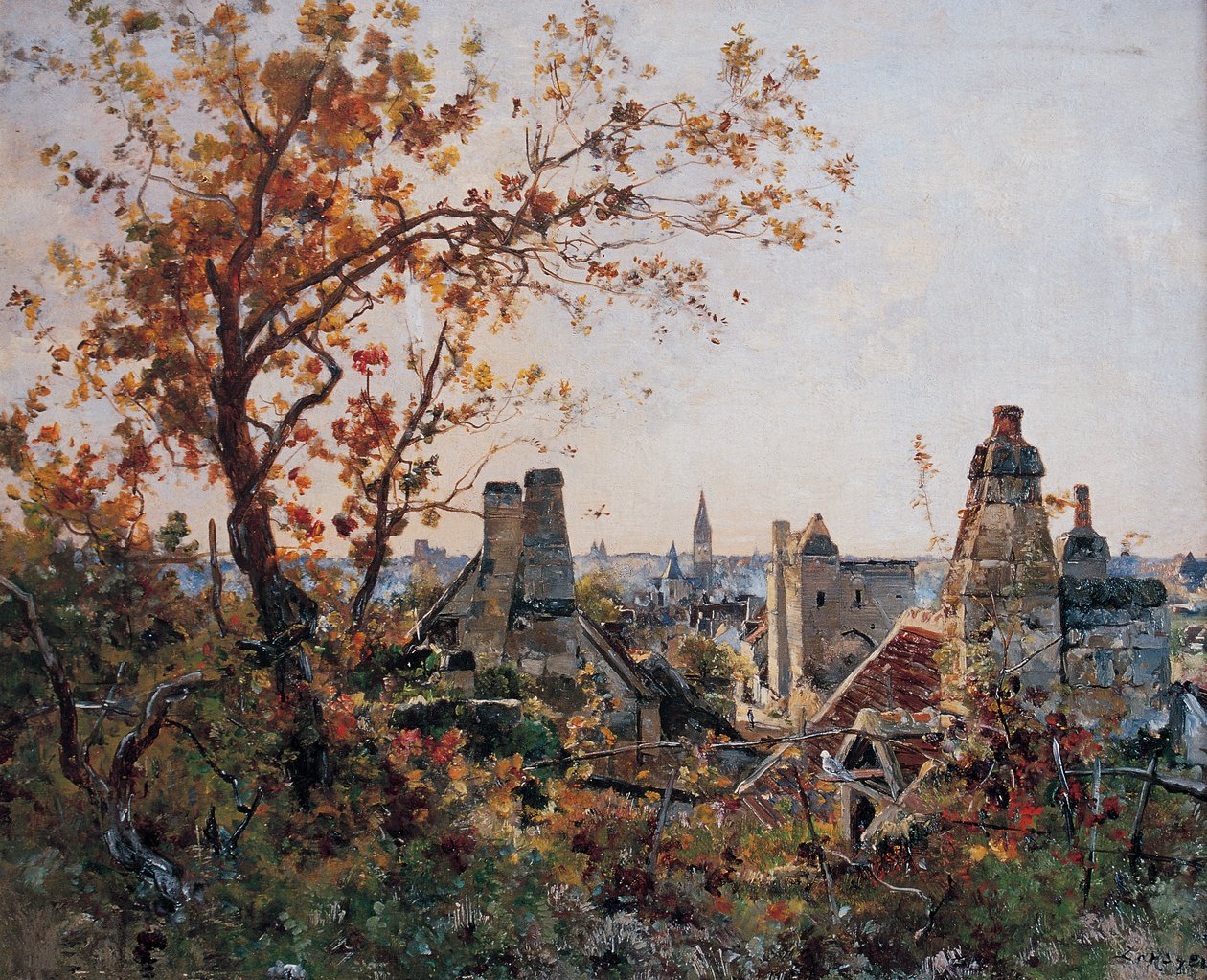 Beaulieu-lès-Loches (October 1886) by Emmanuel Lansyer