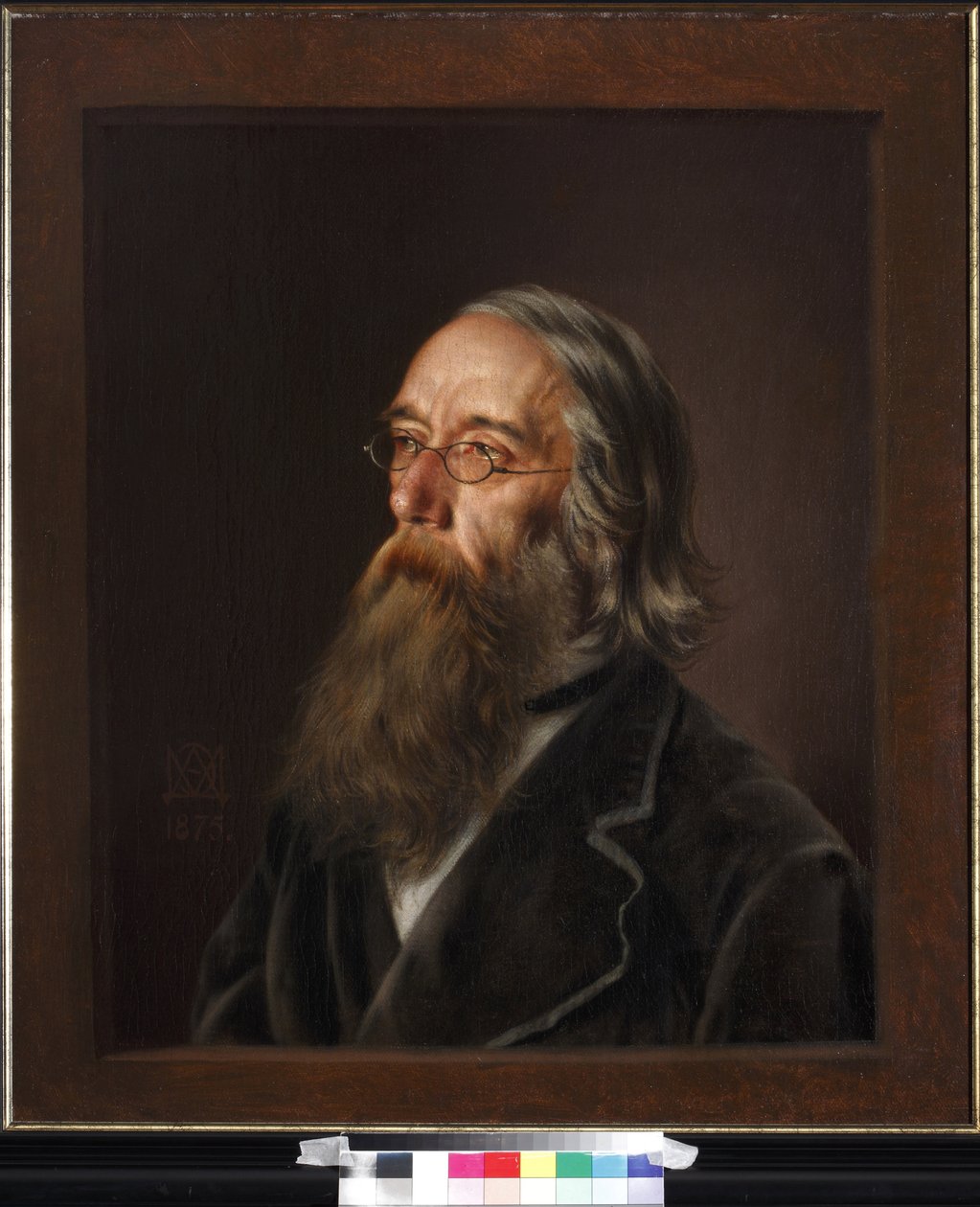 Portrait of Vasily Alexeyevich Yelagin (1818-1879) by Emmanuil Alexandrovich Dmitriev Mamonov