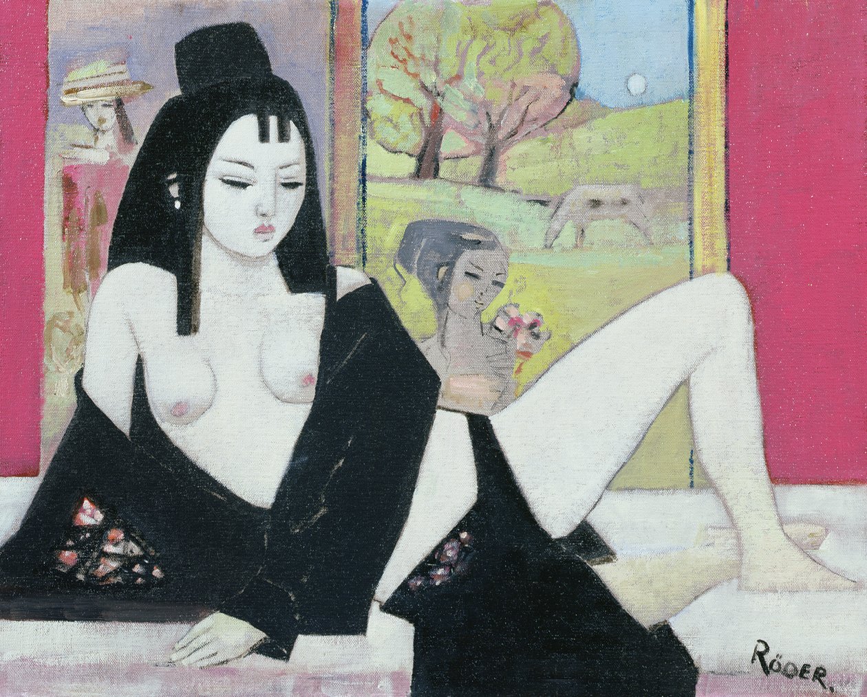 Black Kimono, 2008 by Endre Roder