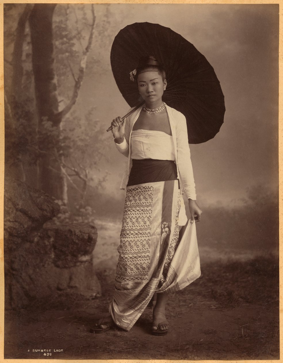 Burmese lady by English Photographer
