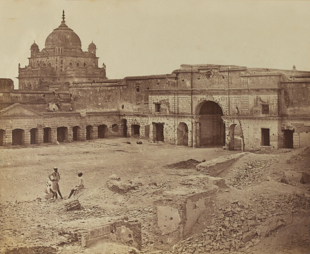 Indian palace, c.1858 by English Photographer