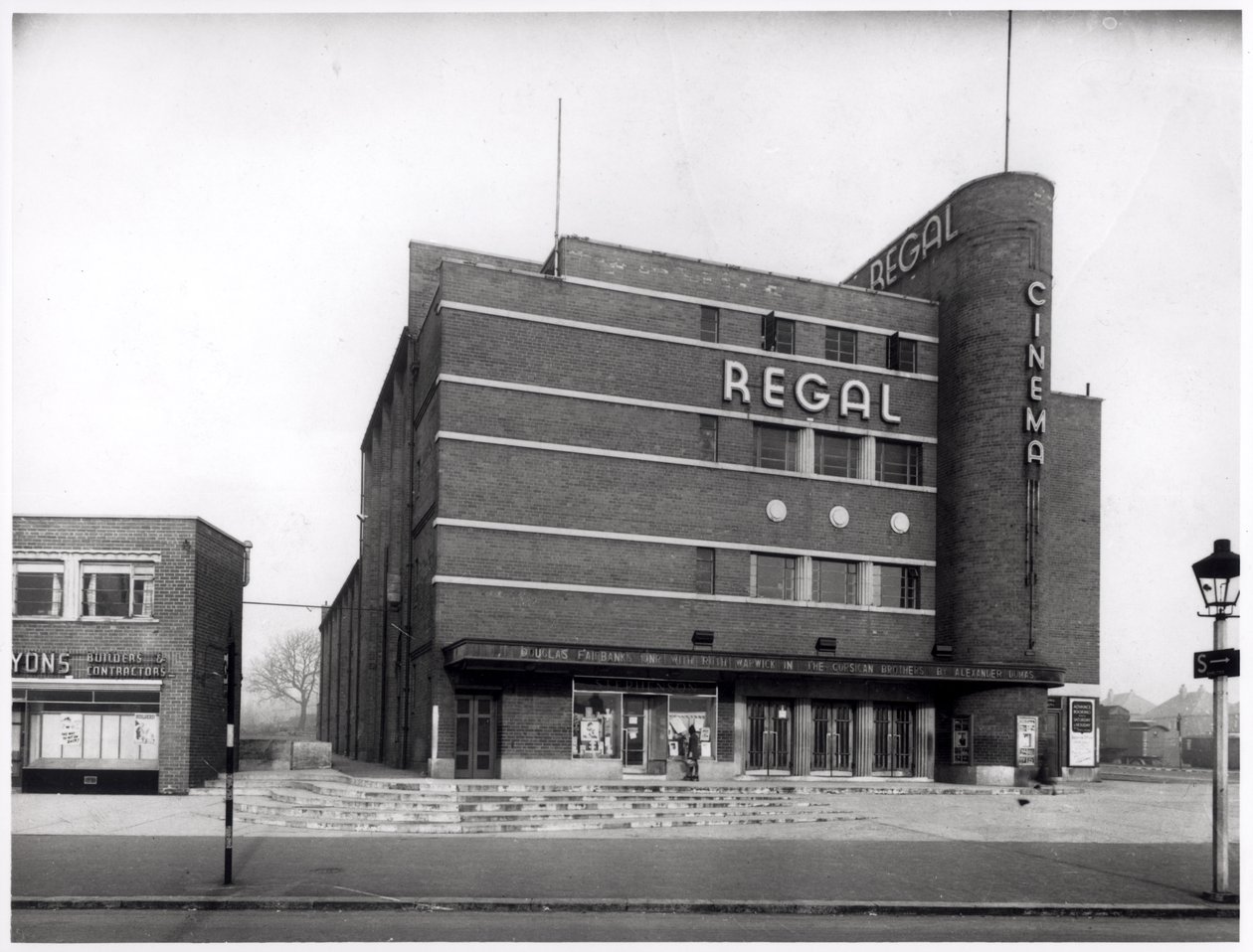 Regal Cinema on Cross Gates Road, Leeds, 1943 by English Photographer